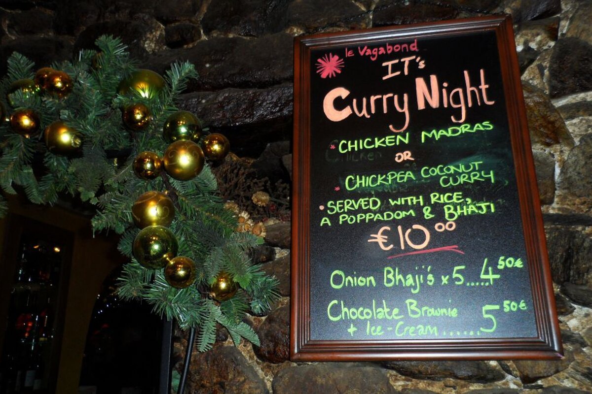Curry Night at Le Vagabond