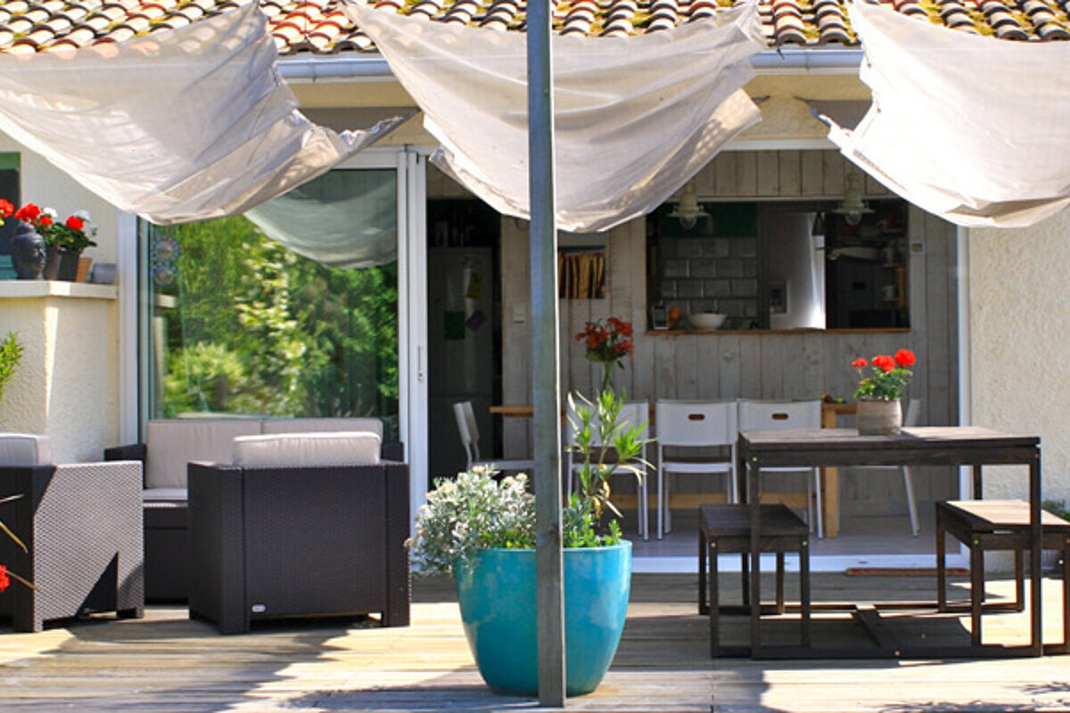 L'Estanquet Boutique Hotel, Gujan-Mestras terrace