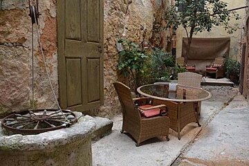 the courtyard