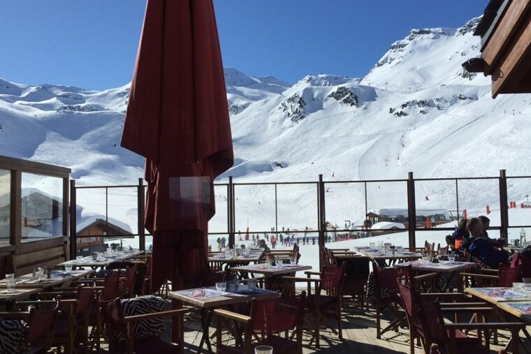 Sunshine and fresh snow