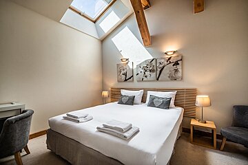 Eden Hotel, Chamonix - Les Praz twin bedroom