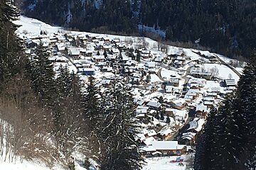 a village near la plagne