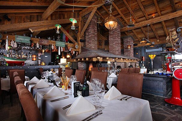 Le Mille Sabords Restaurant, Courchevel 1850 interior