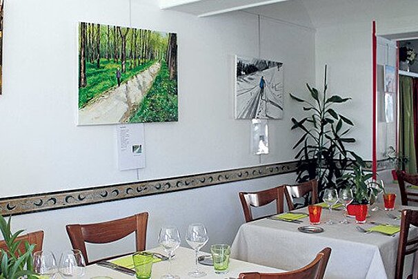 Le Montagnole Restaurant, Bourg St Maurice interior