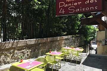 Le Panier des 4 Saisons, Chamonix - Centre restaurant terrasse