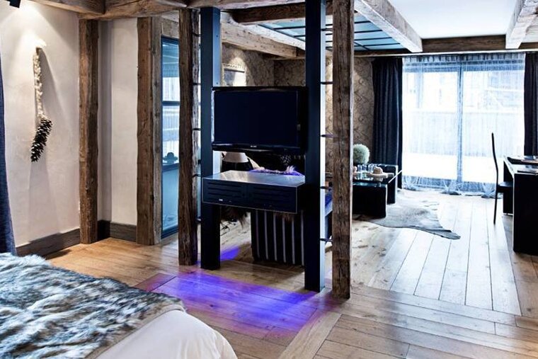 a picture of a hotel suite at Les Suites du Nevada Hotel, Tignes - Val Claret