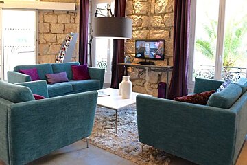 Villa Cap Ferrat Hotel, St-Jean-Cap-Ferrat lounge room 