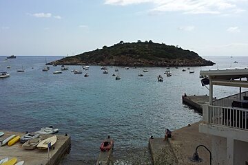 a small island just off the coast of Sant Elm
