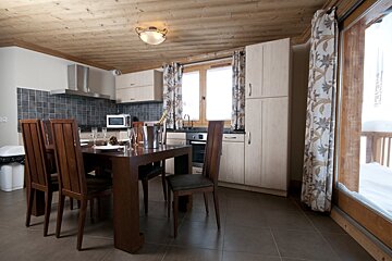 Le Sabot de Venus No.2 Apartment, Val Thorens kitchen