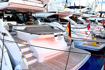 yachts at the palma boat show 2017