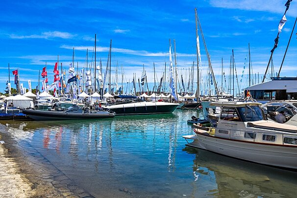 yachts at the Palma Boat Show 2017