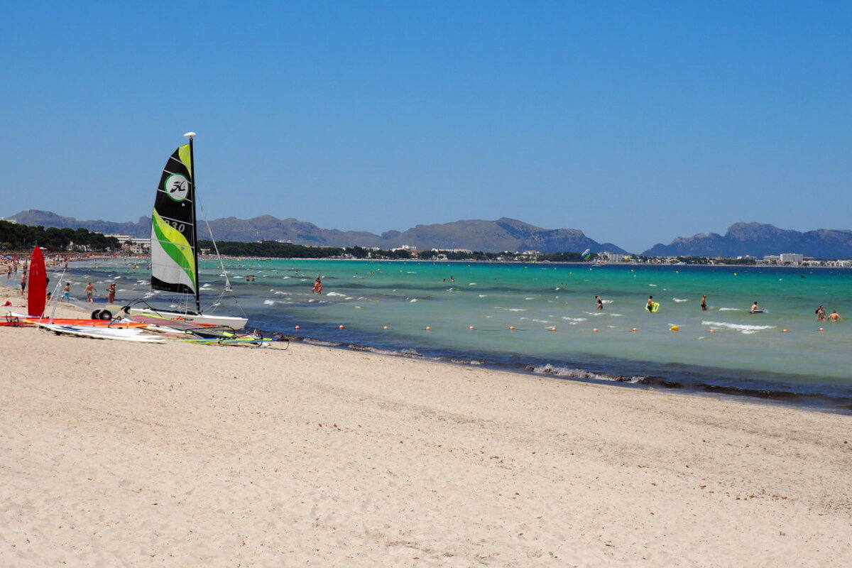 boats ready to take to the sea in mallorca