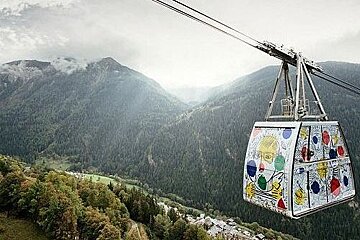 the new paintwork on the vanoise express