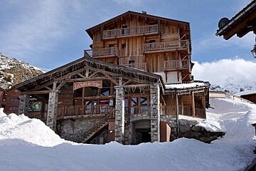 Caribou Chalet, Val Thorens exterior
