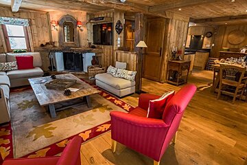 Les Oursons Chalet, La Tania lounge