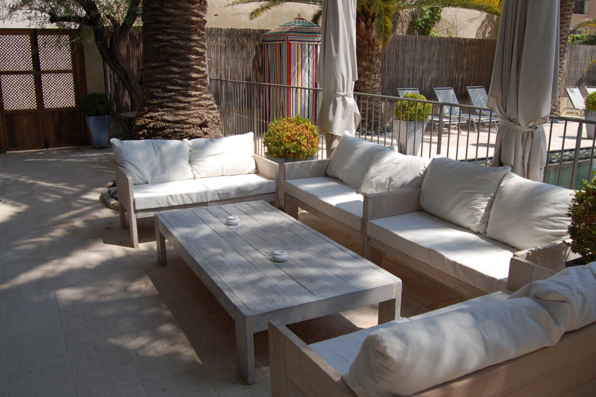 Pastis Hotel, Saint Tropez terrace