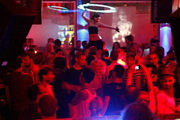 Underground Nightclub, San Rafael interior