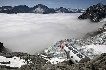 View of the refuge from above