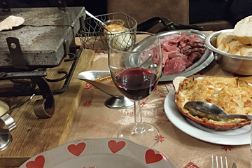 La Corniche Restaurant, Val d'Isere style of cuisine