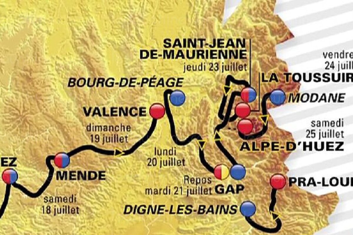 Alpine stages of the 2015 Tour