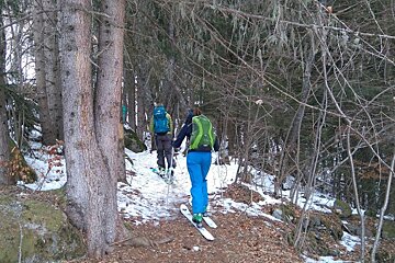 Ski touring in Les Houches
