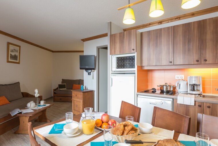 Residences Les Bergers, Alpe d'Huez living-room