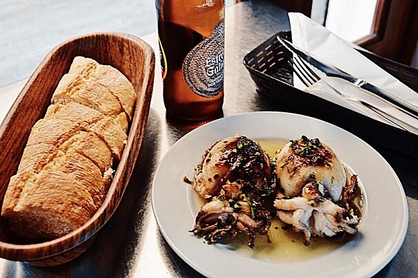 seafood tapas at Bar Dia