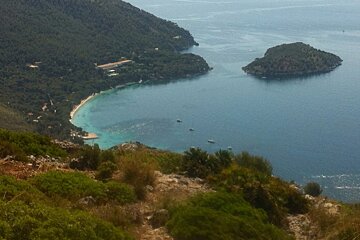 the coastline of North Mallorca