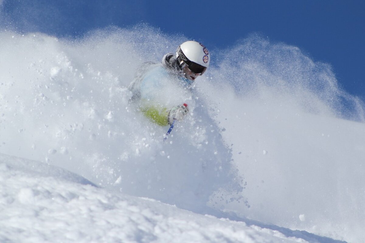 La Tania off-piste skiing