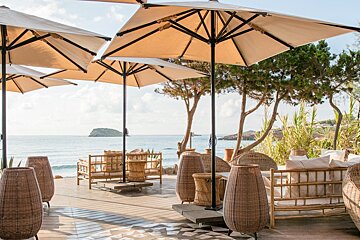 Aiyanna Restaurant, Cala Nova restaurant terrasse