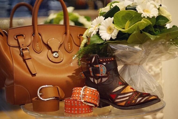 Designer shopping in Chamonix