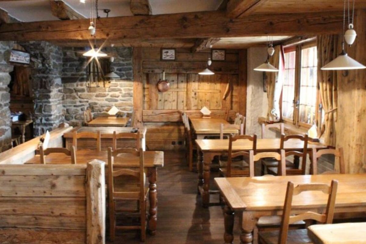 Le Vieux Verbier Restaurant, Verbier interior
