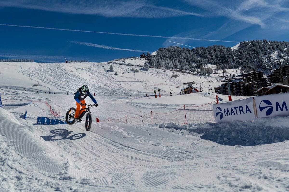 Matra Snow Cross - E-Fatbike Championships, Les Arcs 1950