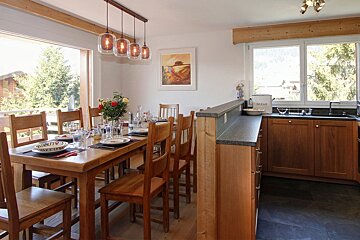 Mondzeu Apartment, Verbier - Centre kitchen