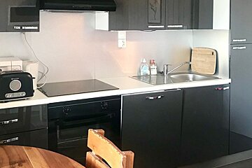 Secret de Neige West-side 3* Apartment, Alpe d'Huez kitchen