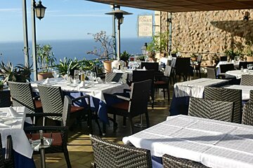 Son Tomas Restaurant, Banyalbufar restaurant terrasse