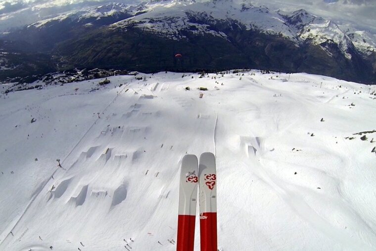 About Snowparks in Les Arcs