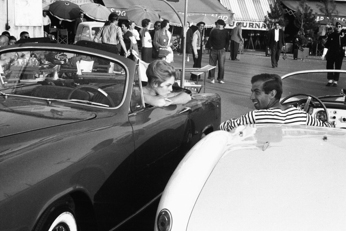 Brigitte Bardot & Roger Vadim in St Tropez