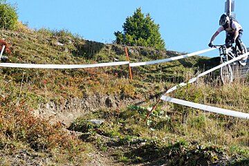 Verbier Mountain Biking Review mountain biker