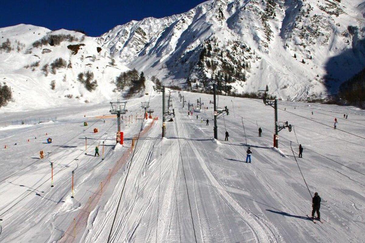 beginner ski area in chamonix