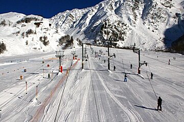 beginner ski area in chamonix