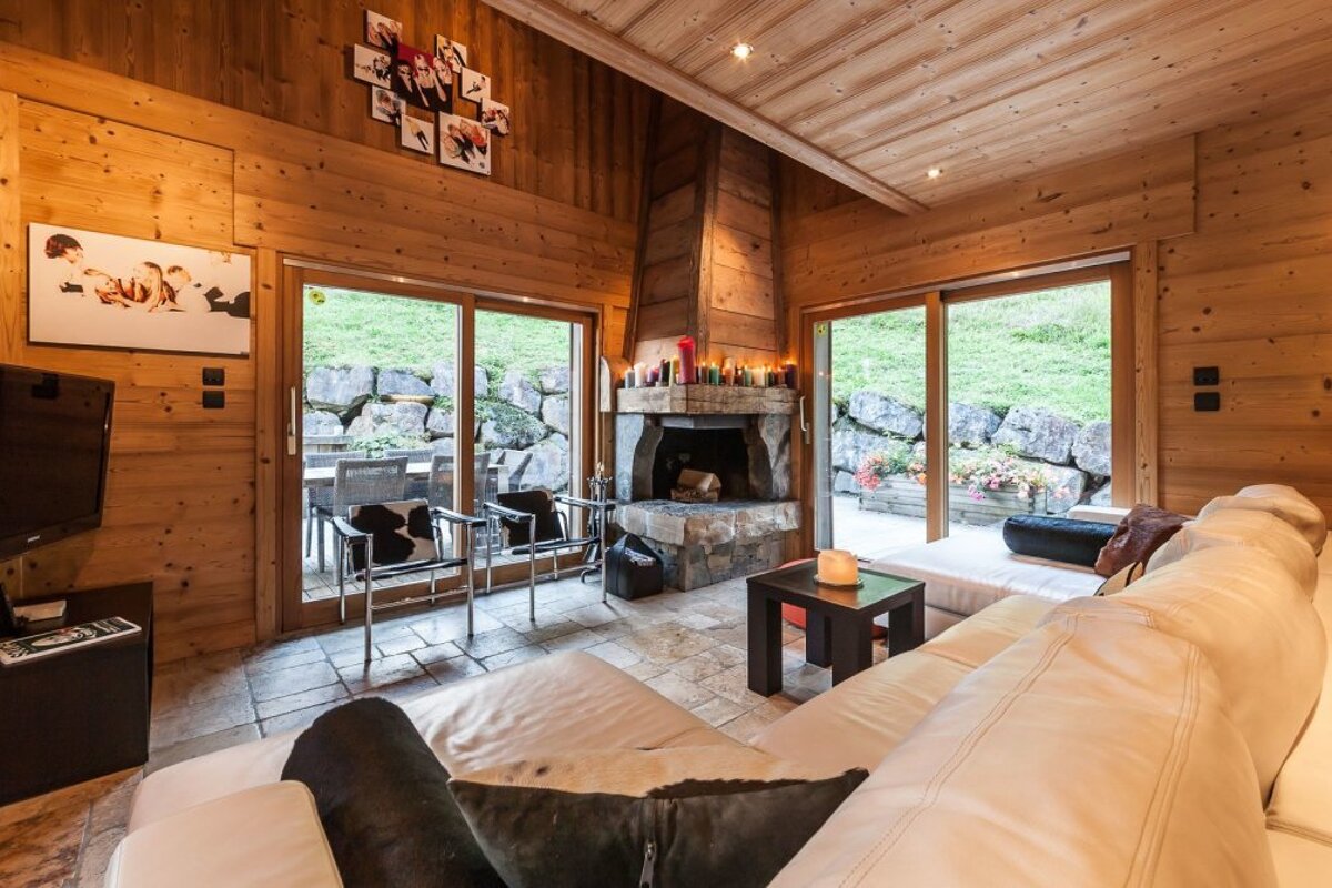 De Mes Reves Chalet, Morzine lounge