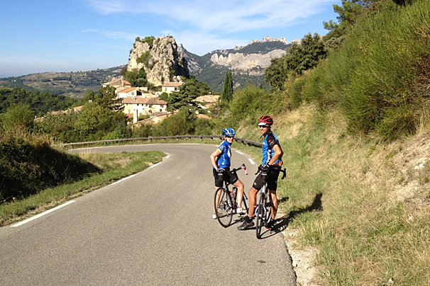 Road biking in Vaucluse