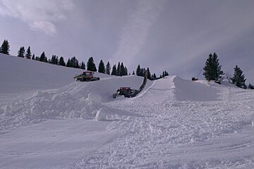 Half Pipe Being Shaped