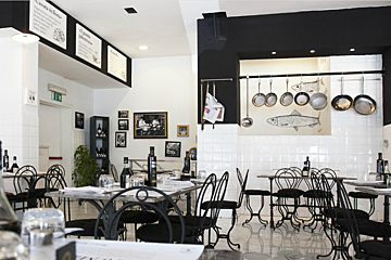 Antica Focacceria San Francesco Restaurant, Milan interior