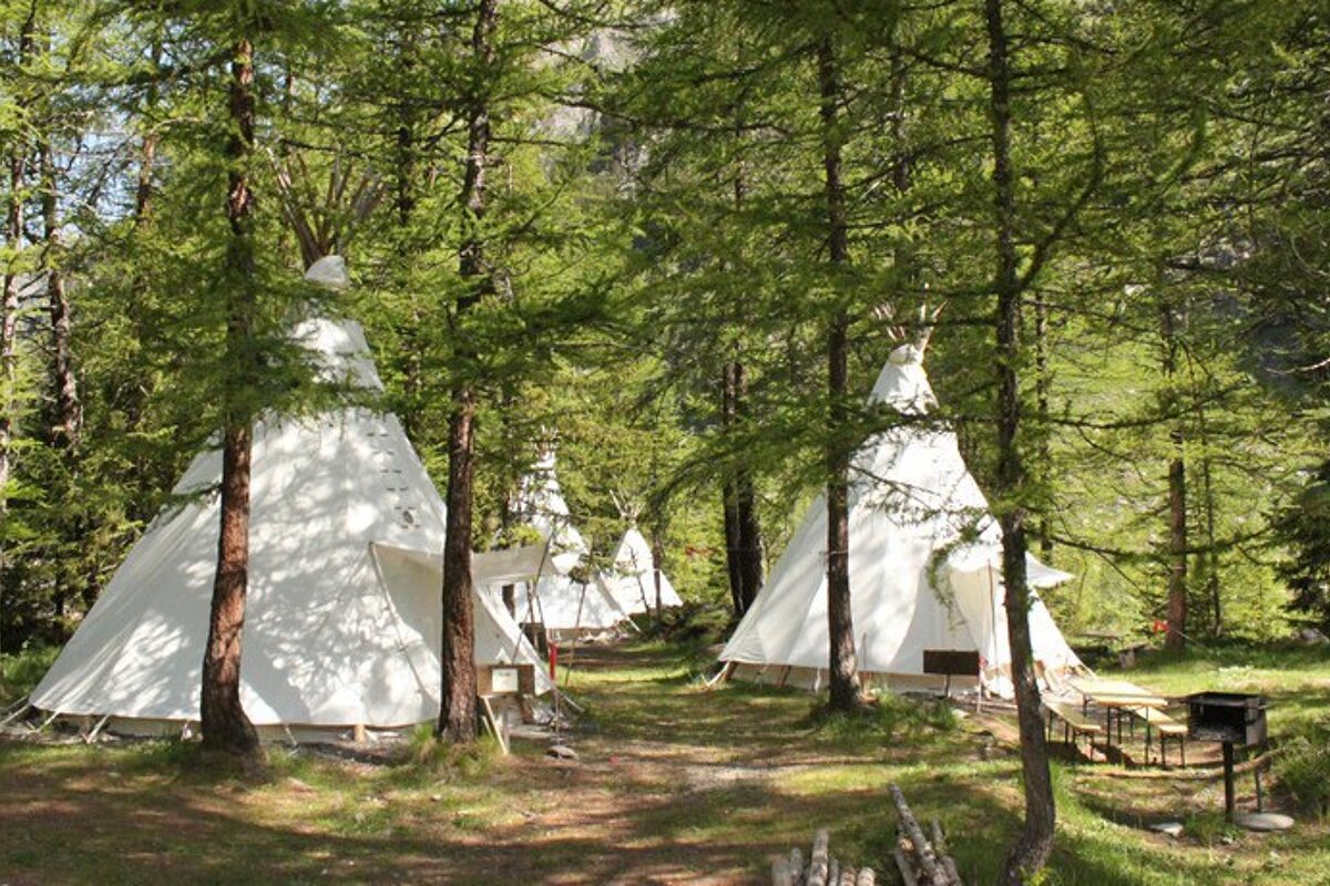 Camping Foret des Melezes, Verbier area