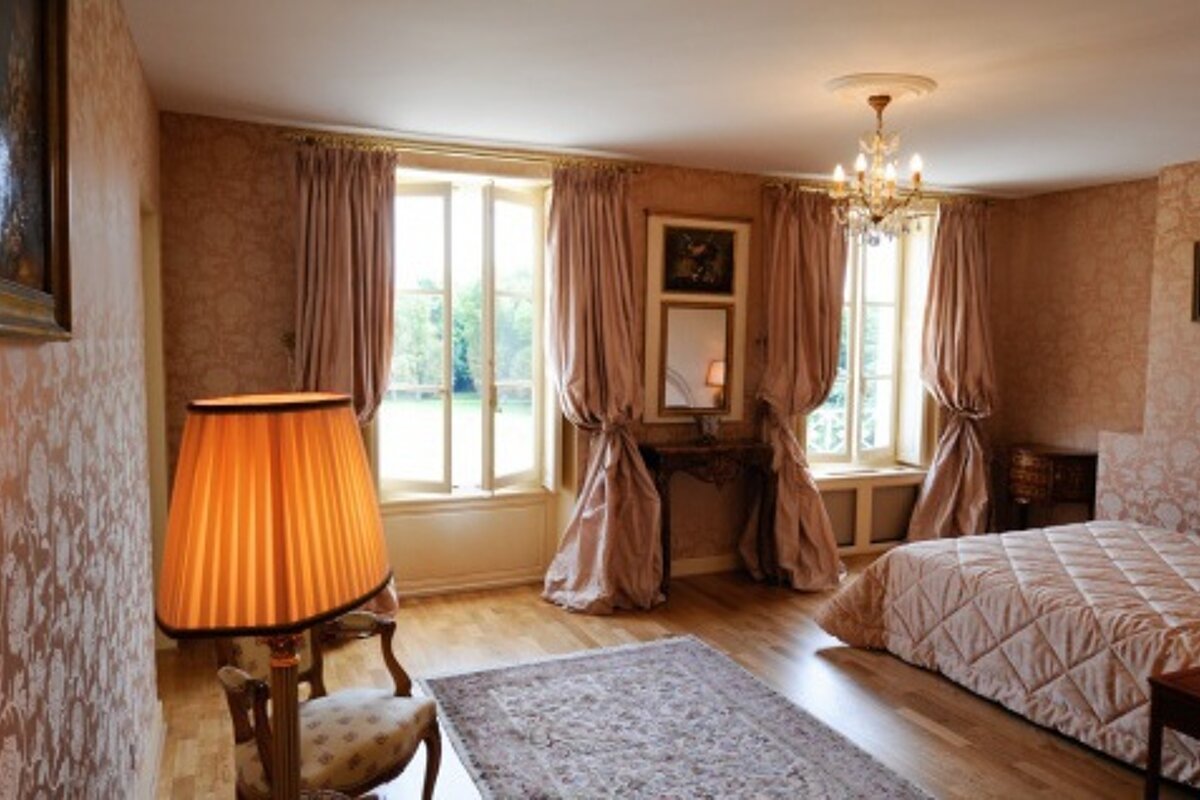Champvallins Chateau, Sandillon double bedroom