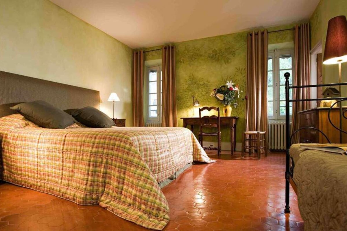 Chateau Mentone, nr Lorgues double bedroom