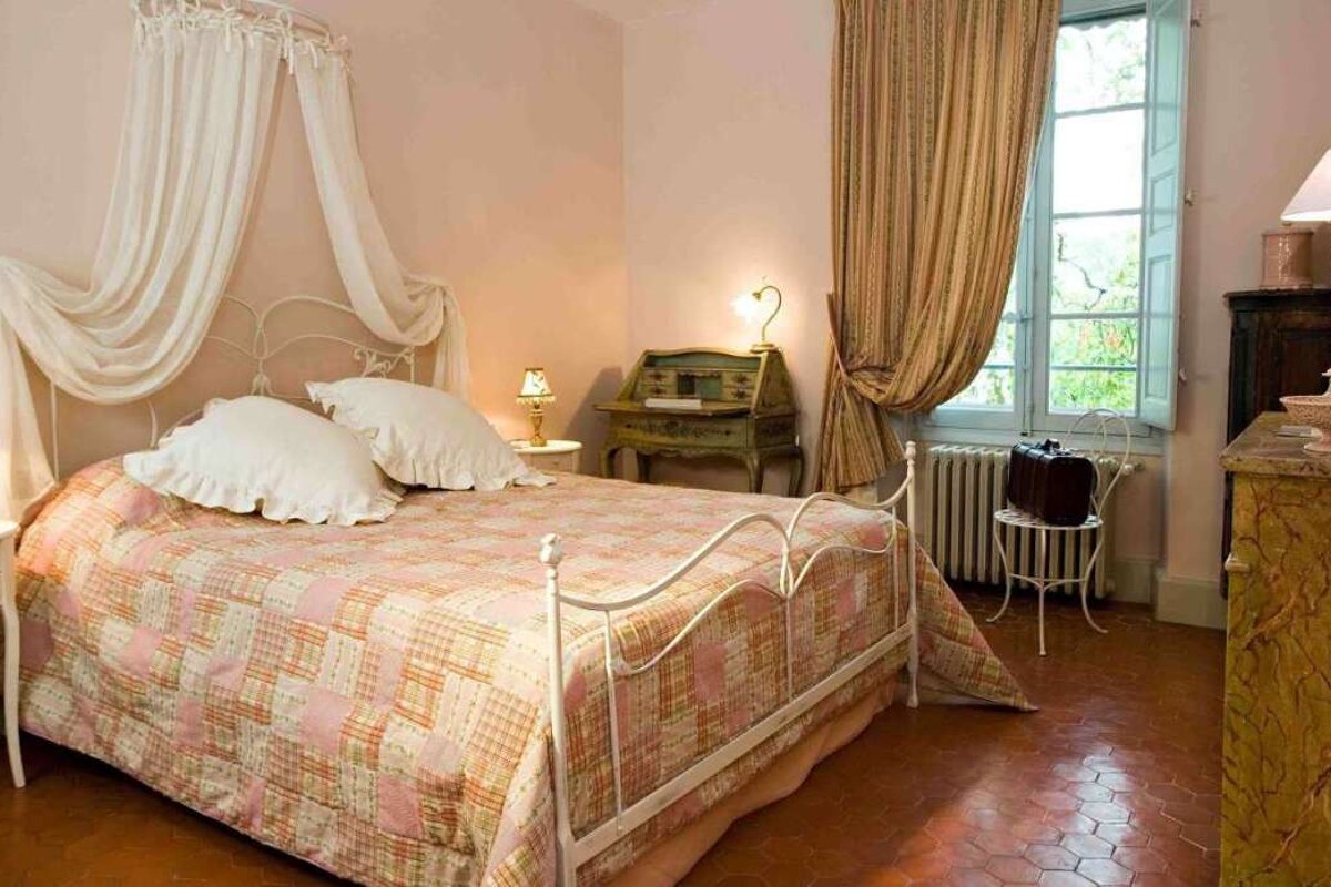 Chateau Mentone, nr Lorgues double bedroom