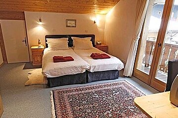 Des Amis Chalet, Les Prodains double bedroom